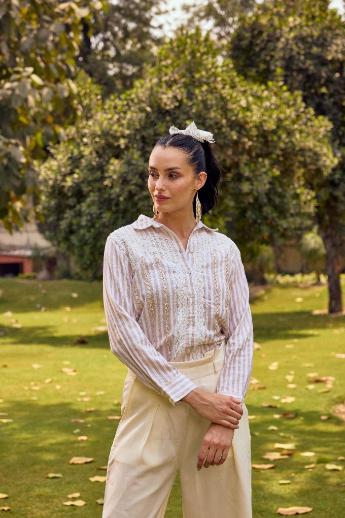 Striped Linen Shirt