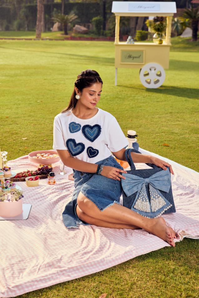 Denim Heart T-Shirt