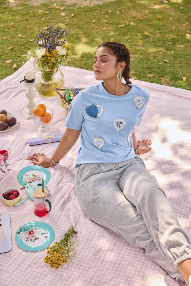Pearl Heart T-shirt