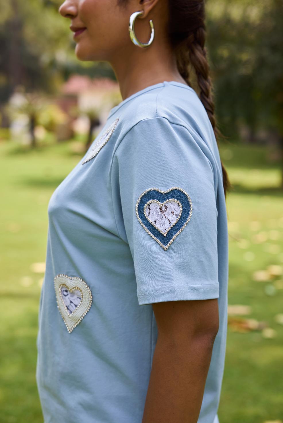 Pearl Heart T-shirt
