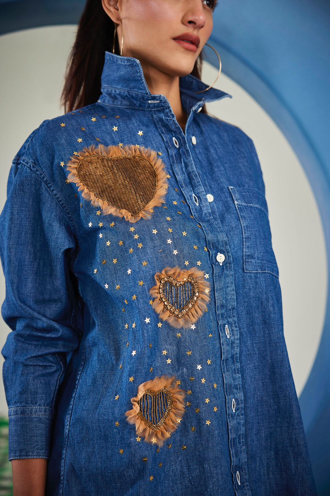 Denim Dazzle Shirt