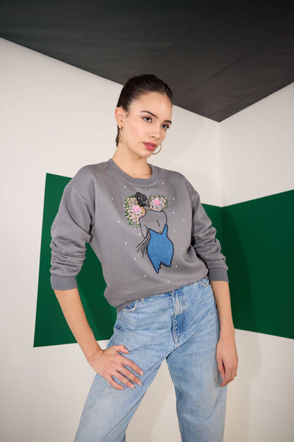 ELEGANT LADY  SWEATSHIRT