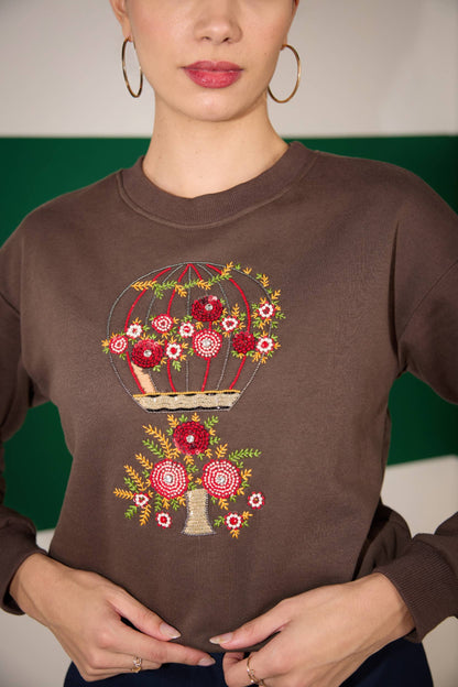 HOT AIR BALLOON SWEATSHIRT