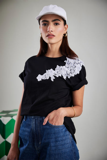 Embroidered Love Tee