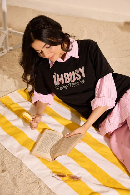 I’m busy doing nothing t-shirt