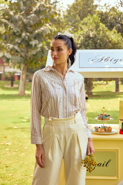 Striped Linen Shirt