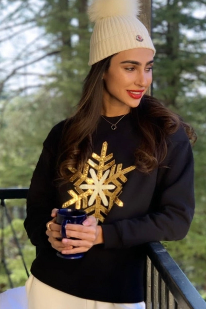 SNOWFLAKE SWEATSHIRT